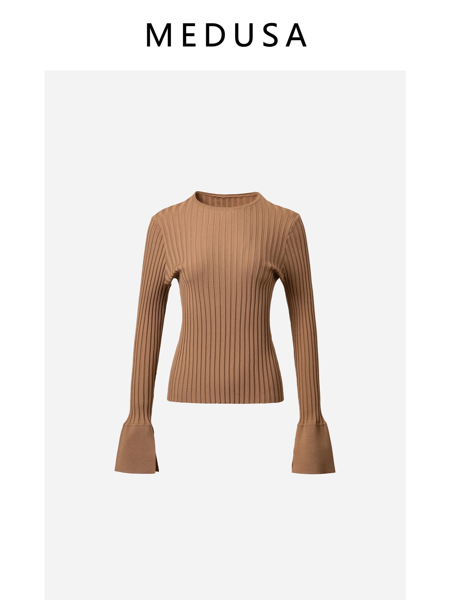 MEDUSA?AYB003 LO*WETencel slim fit knit for spring and autumn