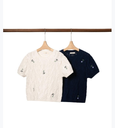 MEDUSA?HPP2501 100% cotton French casual knit for summer