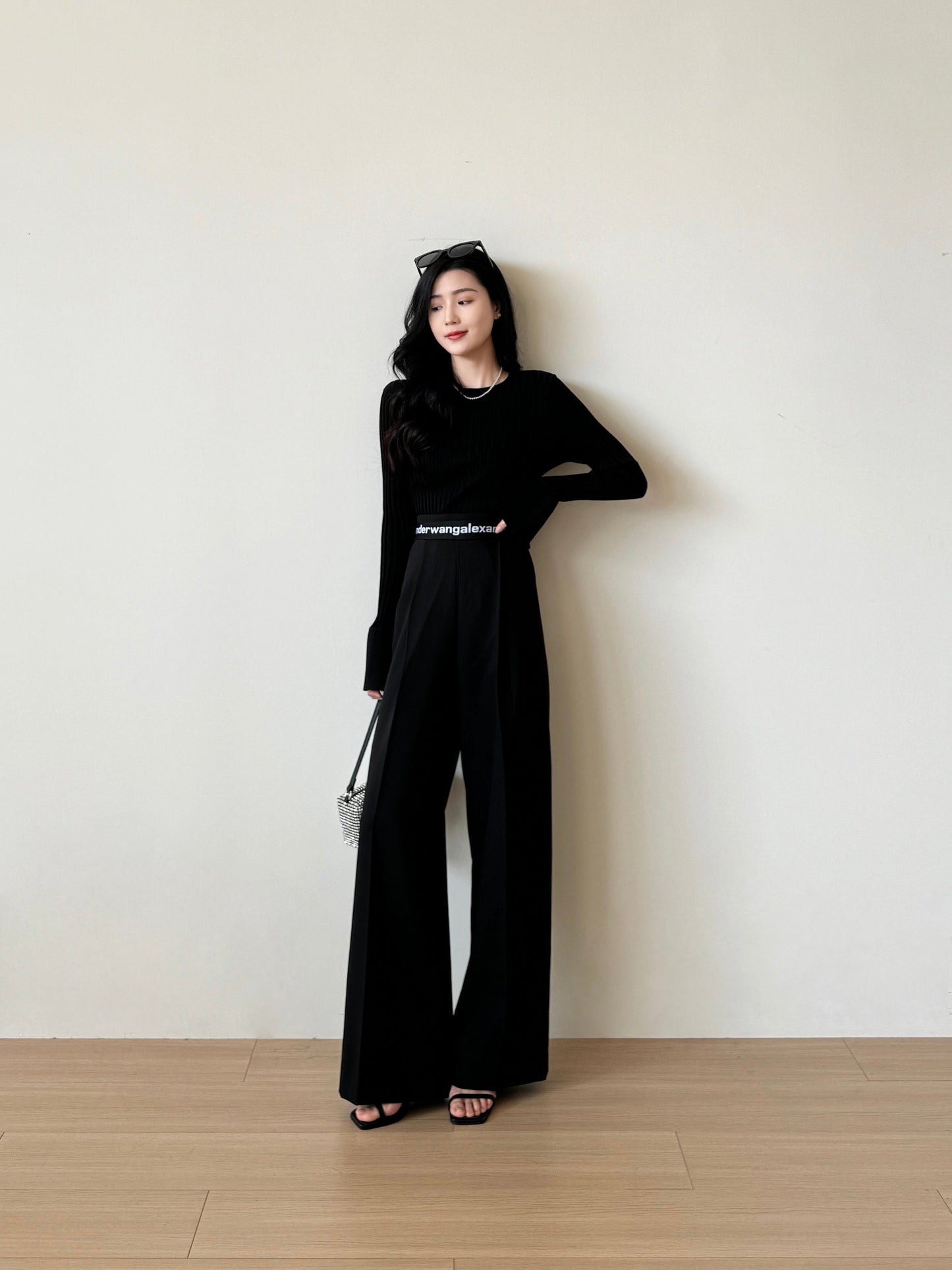 MEDUSA?AYB003 LO*WETencel slim fit knit for spring and autumn