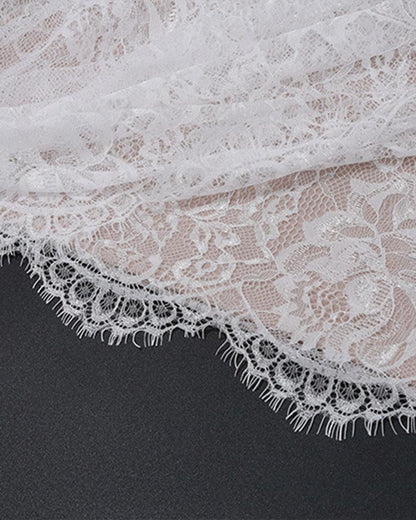 Lace Corset Mini Dress