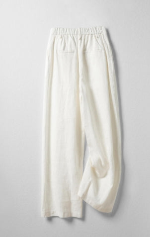 MEDUSA?PT0329 100% linen wide pants