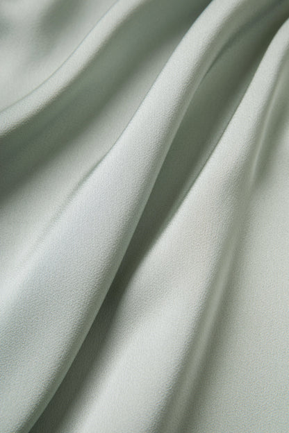 MEDUSA?BL1236  25SS Summer New Product Premium Heavyweight Pearl Glossy Satin Texture Loose Shirt