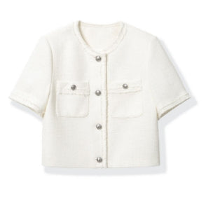 MEDUSA?72942 New short sleeve tweed jacket
