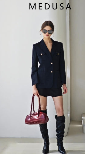 Spring new 40 wool gold jacket for spring and autumn