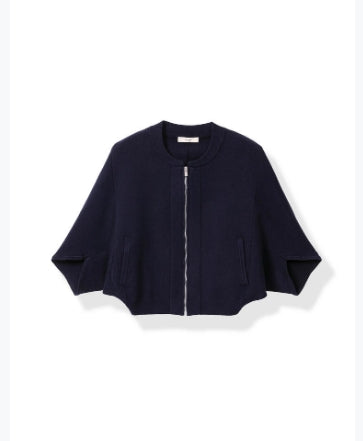 MEDUSA?HPP2502 Design French bat sleeve jacket knitted top for summer