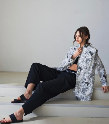 MEDUSA?PT0330 AW High Waist Pants for spring and autumn