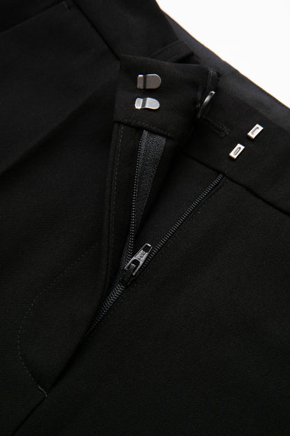 Wool casual drape suit trousers for summer spring and autumn