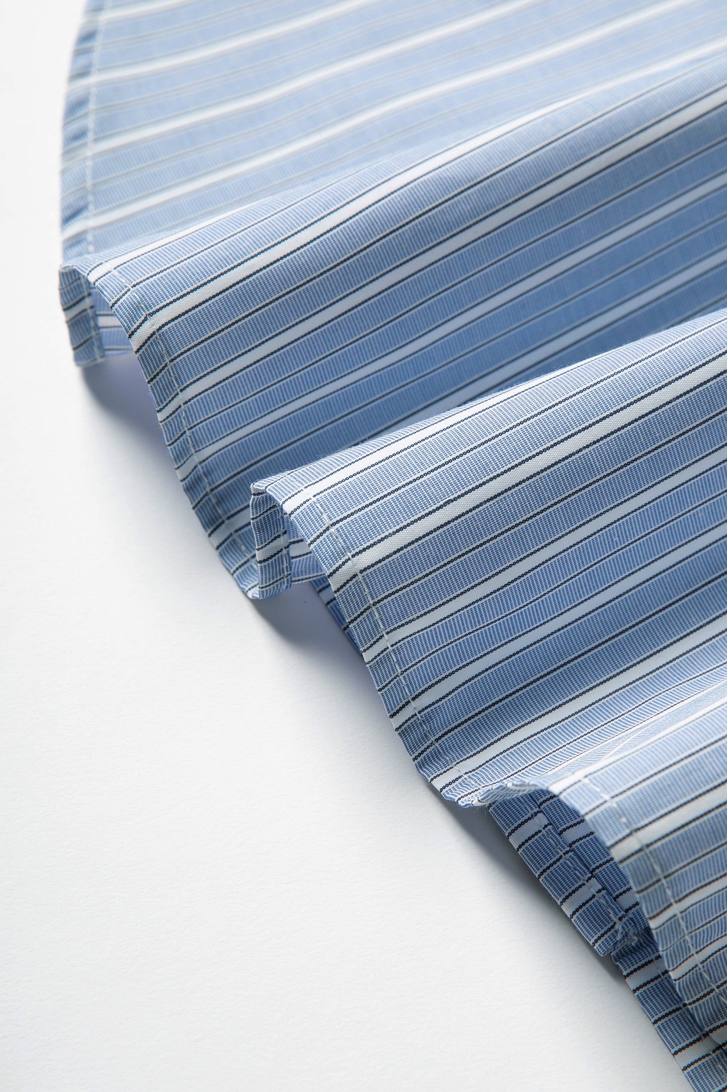 MEDUSA?BL1211  Spring New 90% Cotton Lovely Striped Shirt