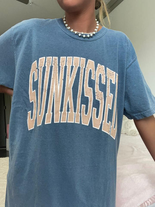 SUNKISSED TEE - VINTAGE GREY