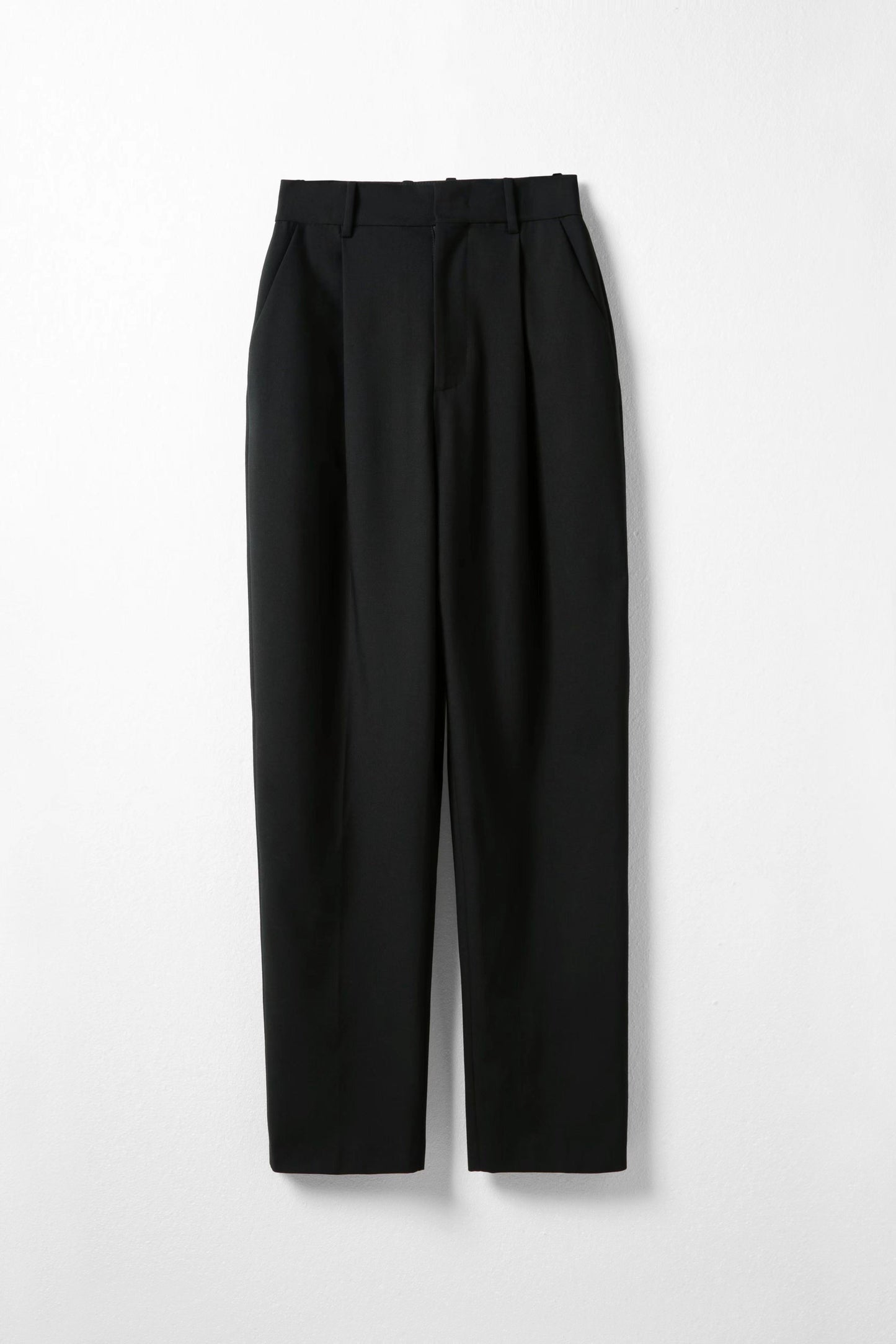 MEDUSA?PT0313 Summer new loose fit straight high waist pants