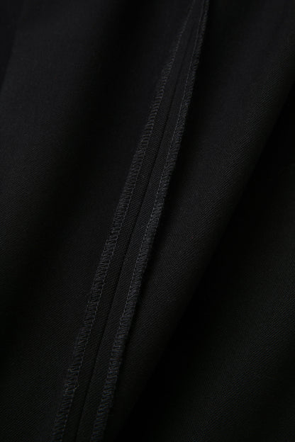 Wool casual drape suit trousers for summer spring and autumn