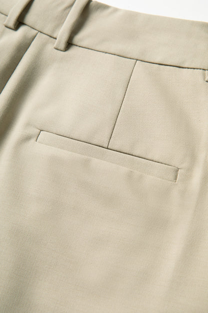 MEDUSA?PT0313 Summer new loose fit straight high waist pants